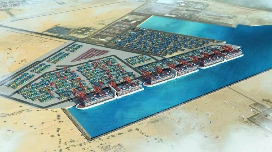 神湾镇埃及苏赫纳第二集装箱码头项目